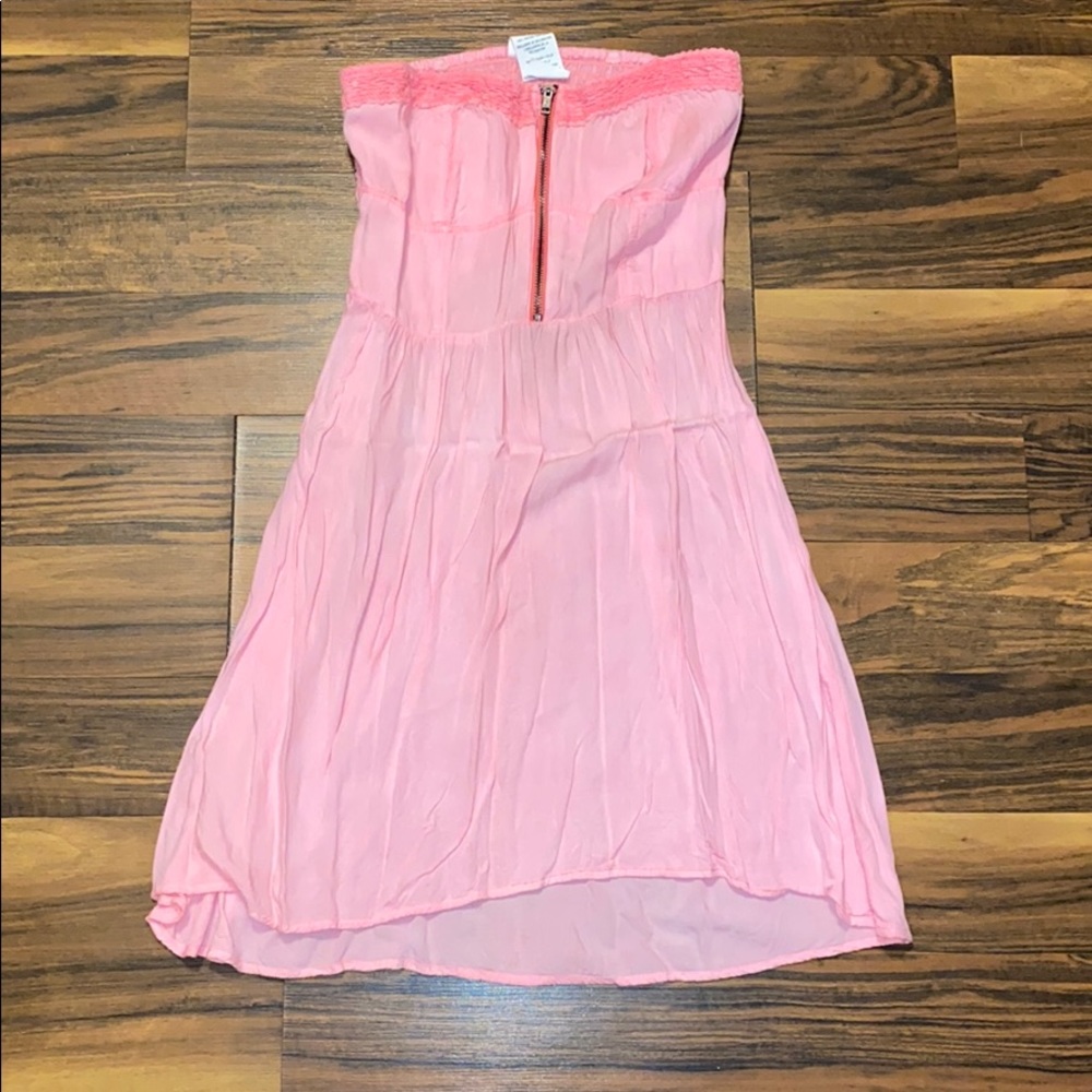 Corset strapless dress